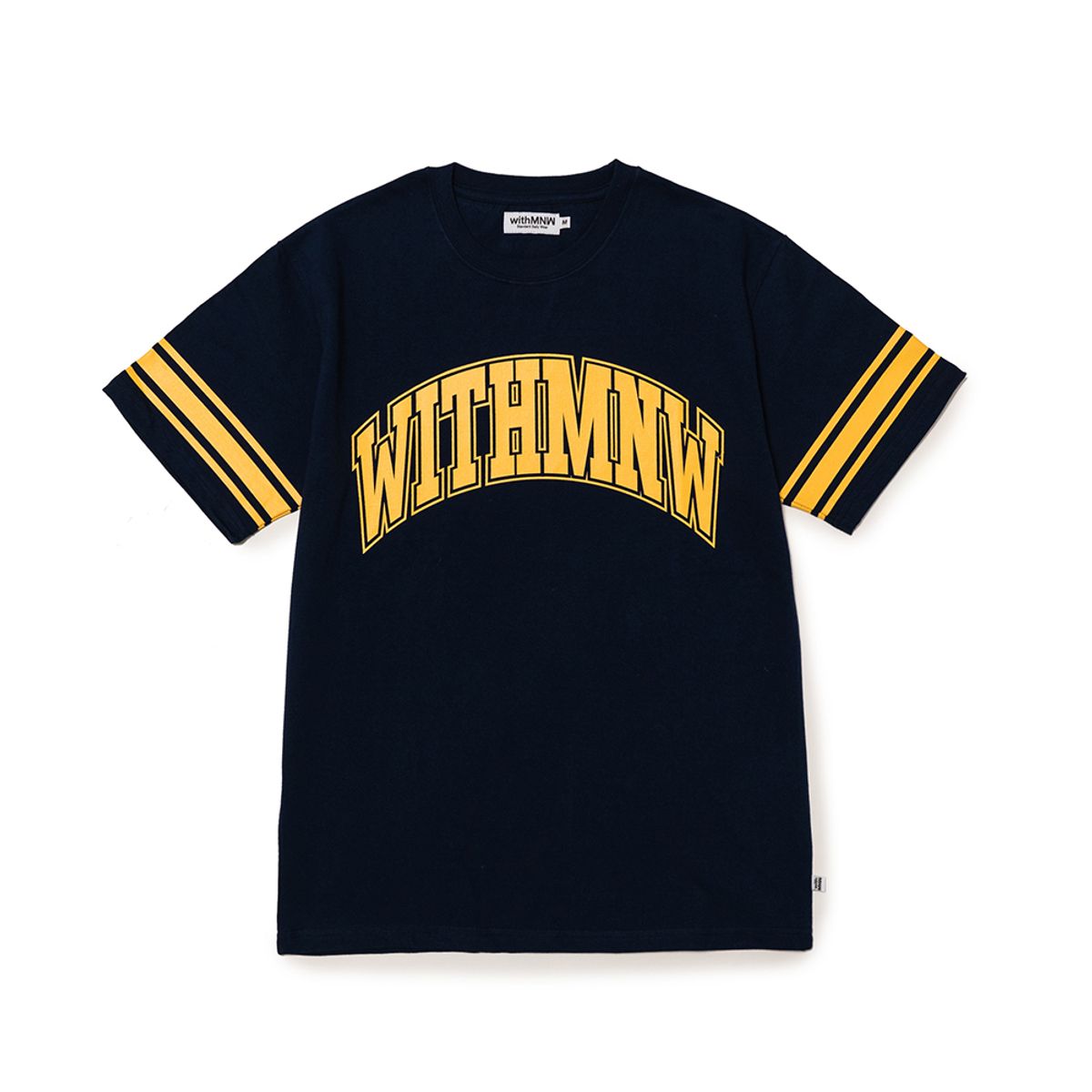 엠엔더블유(MNW) ARCH LOGO T-SHIRT NAVY