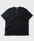 COZY HENLY NECK T-SHIRT [Black Night]