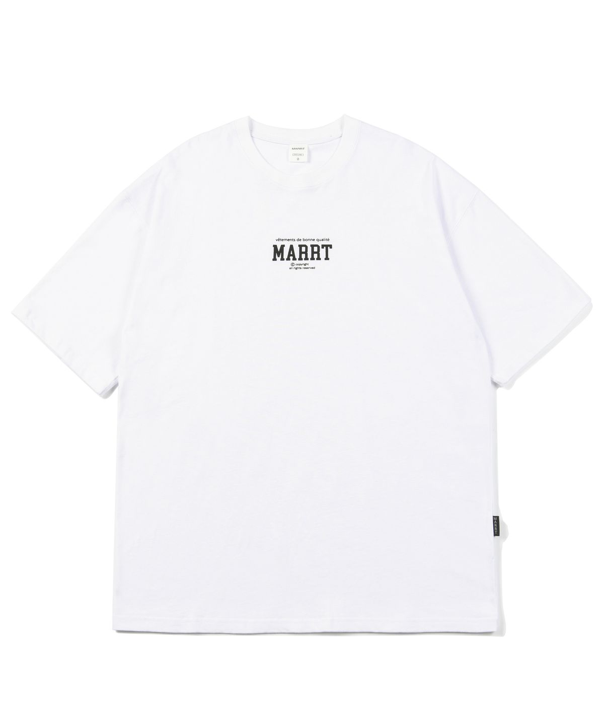 마르트(MARRT) C LOGO T-SHIRT white