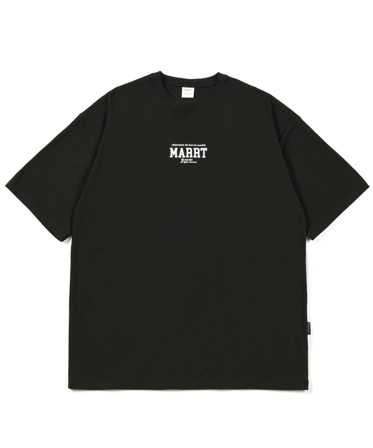 마르트(MARRT) C LOGO T-SHIRT black
