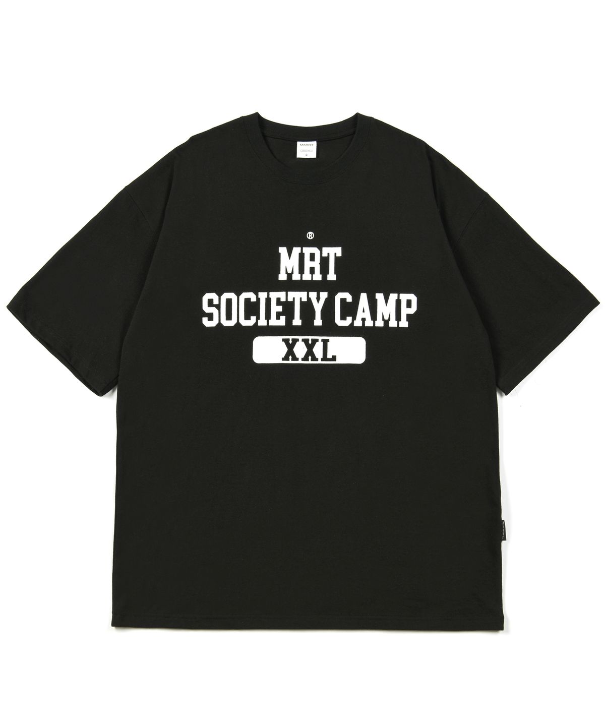 마르트(MARRT) CAMP T-SHIRT black