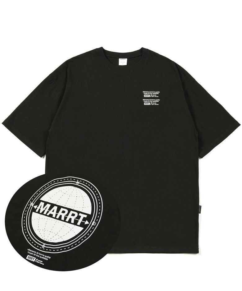 COMPASS T-SHIRT black