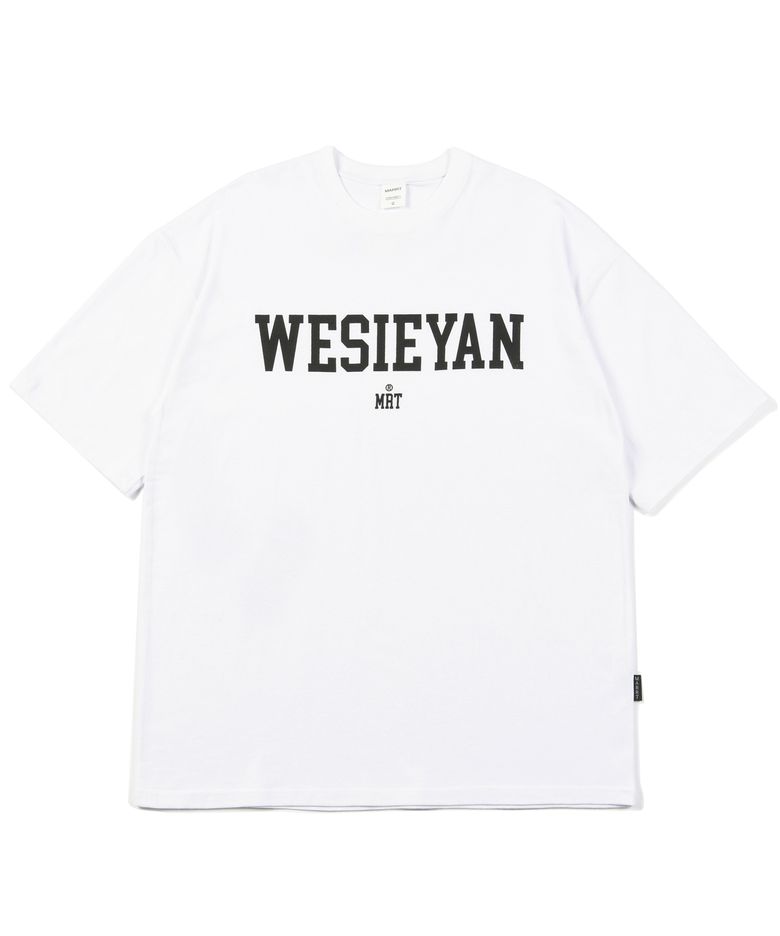 WESIEYAN T-SHIRT white