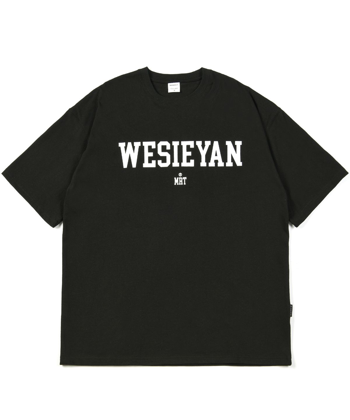 마르트(MARRT) WESIEYAN T-SHIRT black