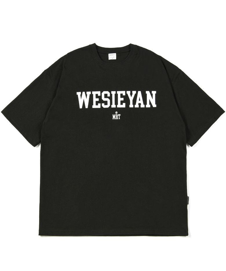 WESIEYAN T-SHIRT black