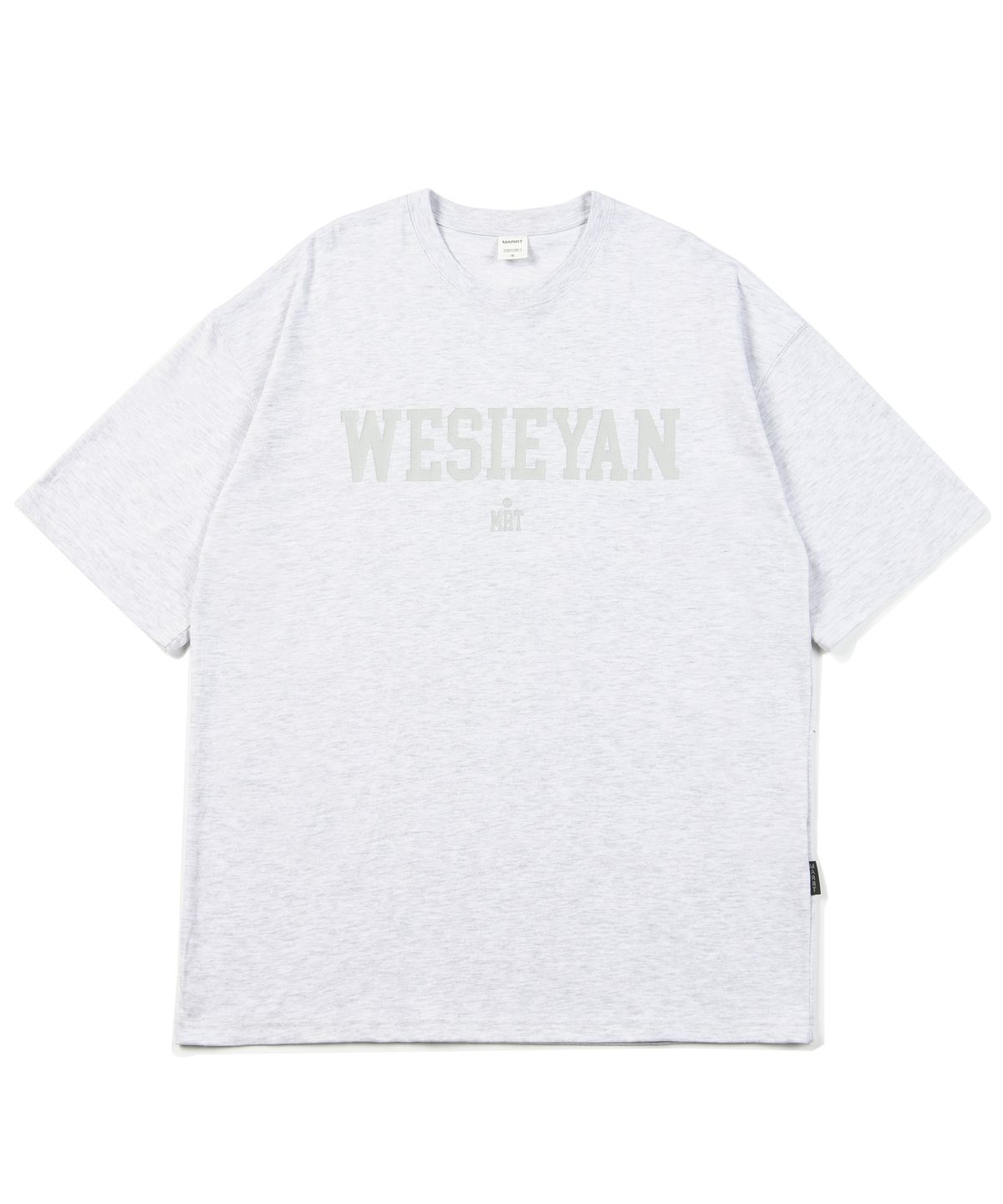 마르트(MARRT) WESIEYAN T-SHIRT white grey