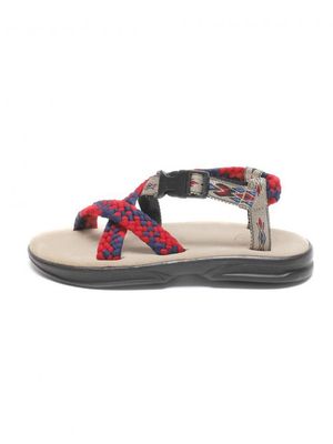 A15037 QUETZA NAVY-RED/TIRA GRABADA