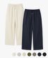 린넨 라이크 세미 와이드 밴딩 팬츠 - 10 COLOR