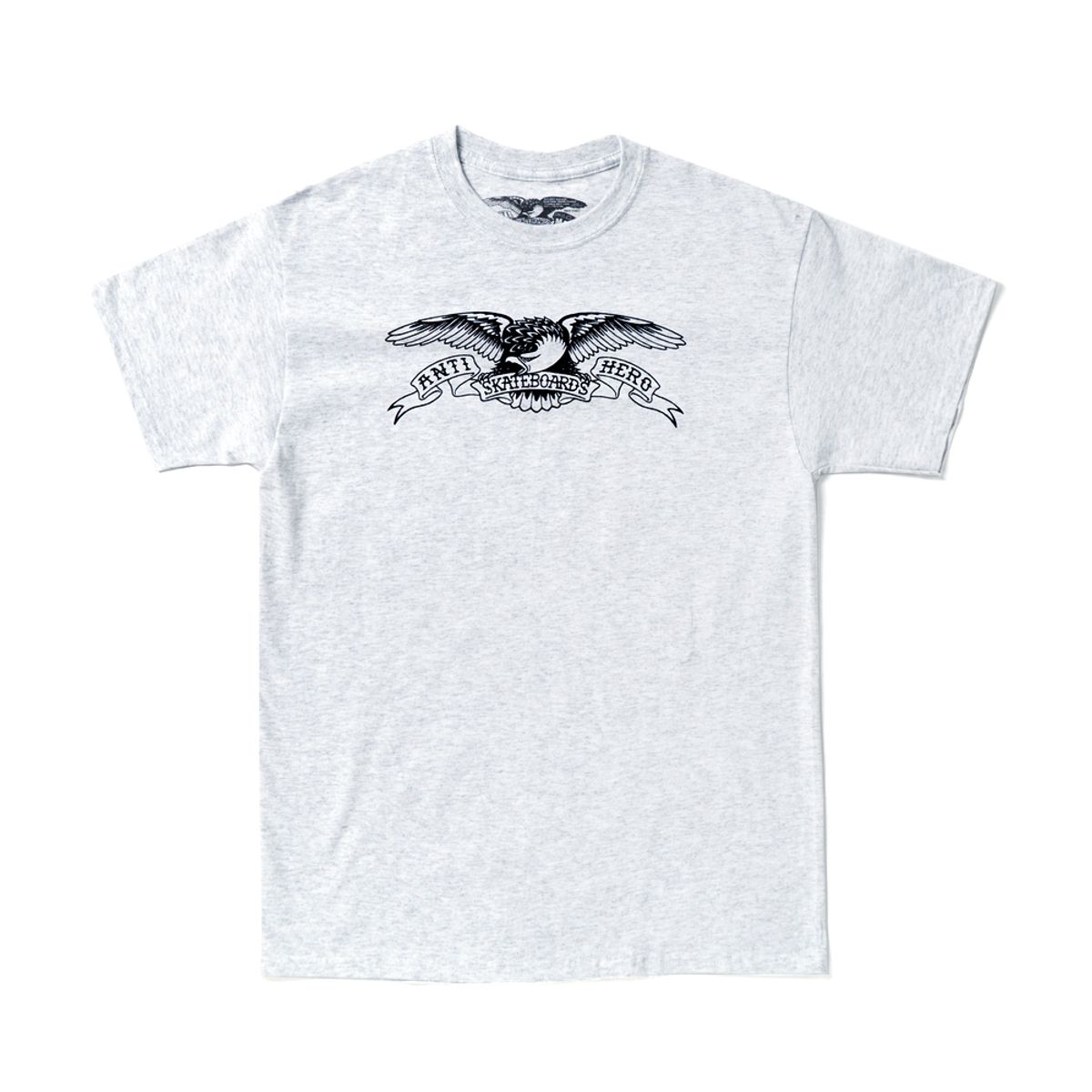 안티히어로(ANTI HERO) BASIC EAGLE S/S T-Shirt - ASH/BLACK 51020080AW