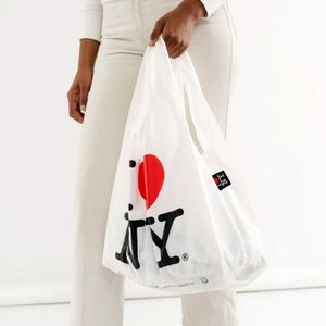 휴대용 장바구니 접이식 시장가방 I Iove NY