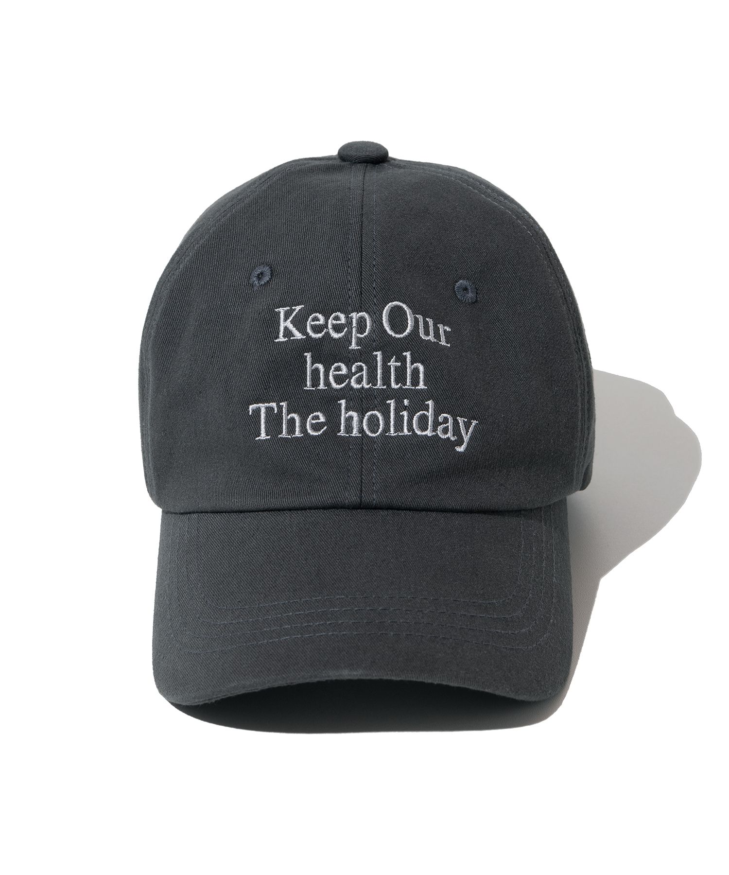 MUSINSA | MILLO ARCHIVE Holiday Signature Ball Cap [Charcoal]