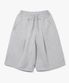 Deep One Tuck Sweat Shorts [Grey]
