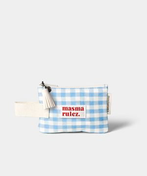 Mini strap pouch _ 스프링 미니 블루