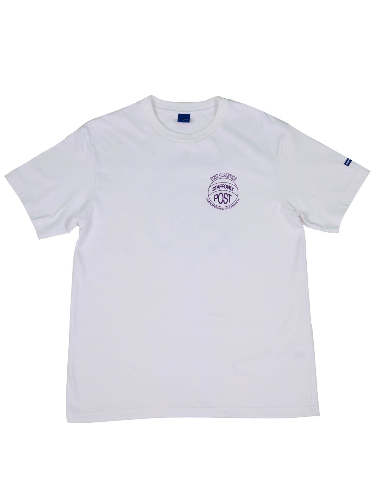 스텝온리(STAFFONLY) STAMP TEE (WHITE)