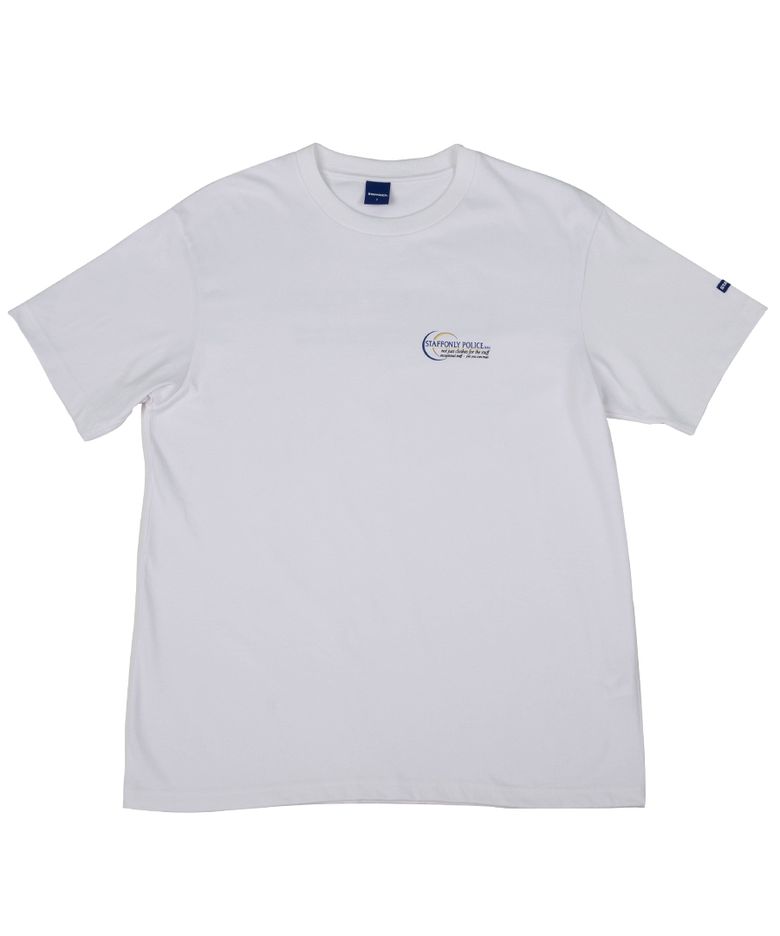 POLICE STAFF TEE (WHITE)