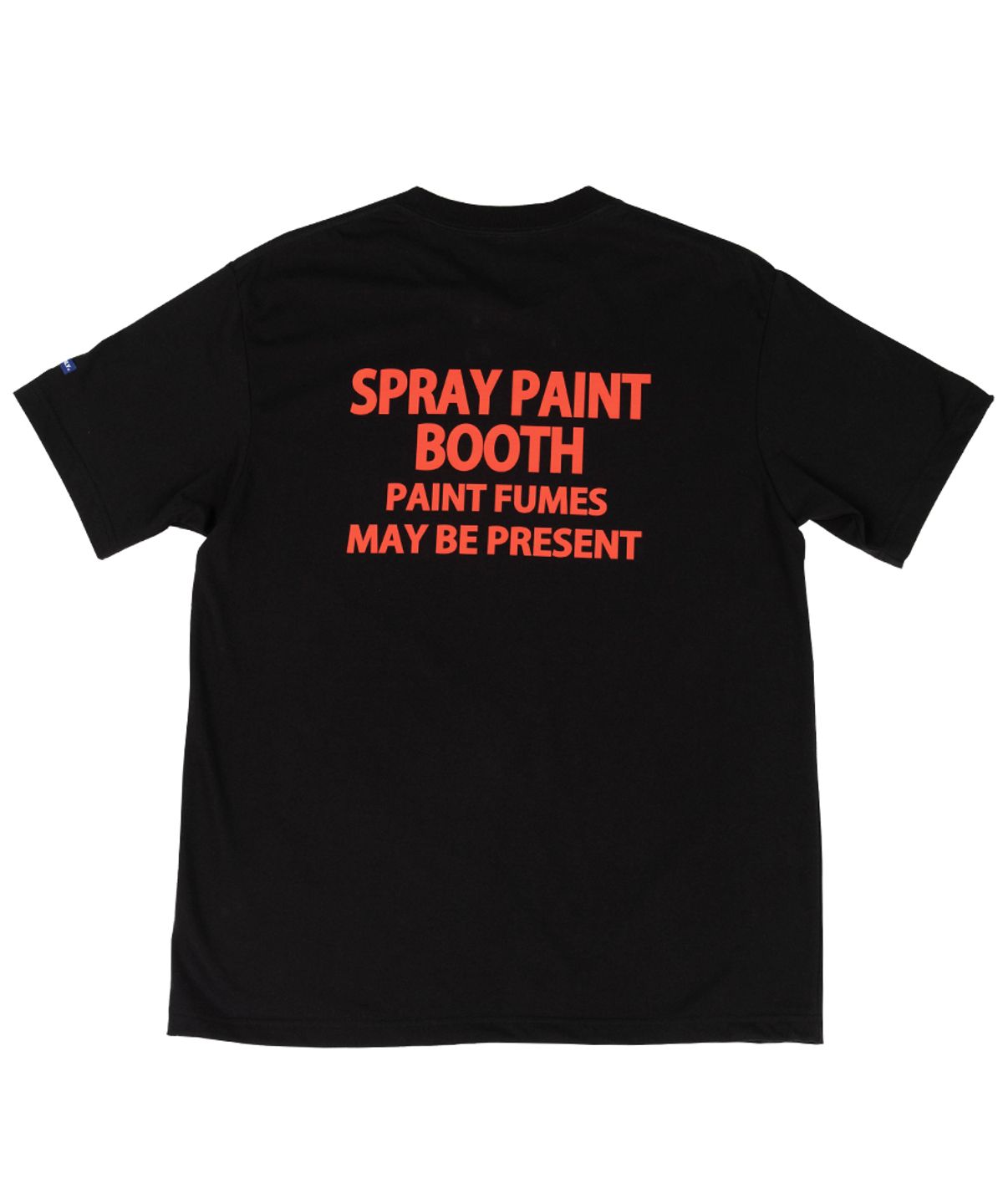 스텝온리(STAFFONLY) PAINT BOOTH TEE (BLACK)