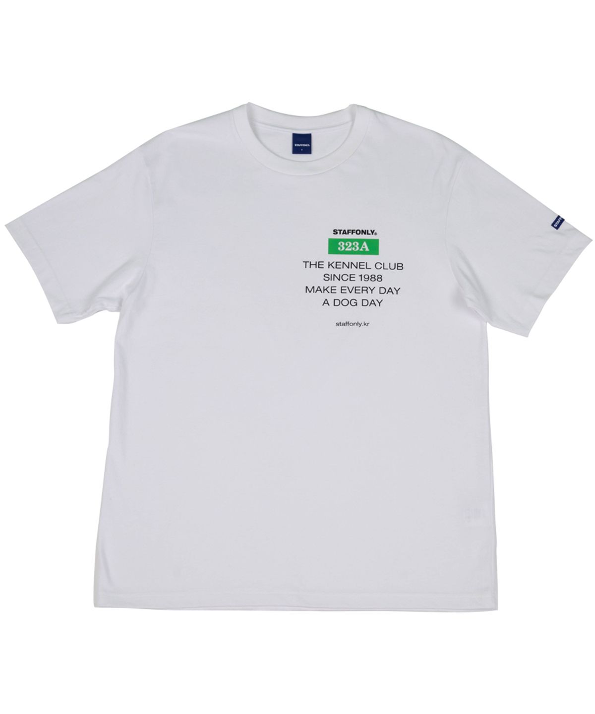 스텝온리(STAFFONLY) 323 TEE (WHITE)