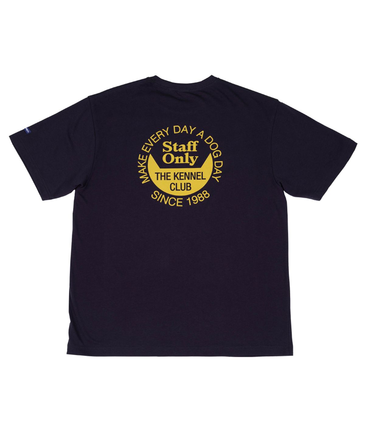 스텝온리(STAFFONLY) KENNEL CLUB LOGO TEE (NAVY)