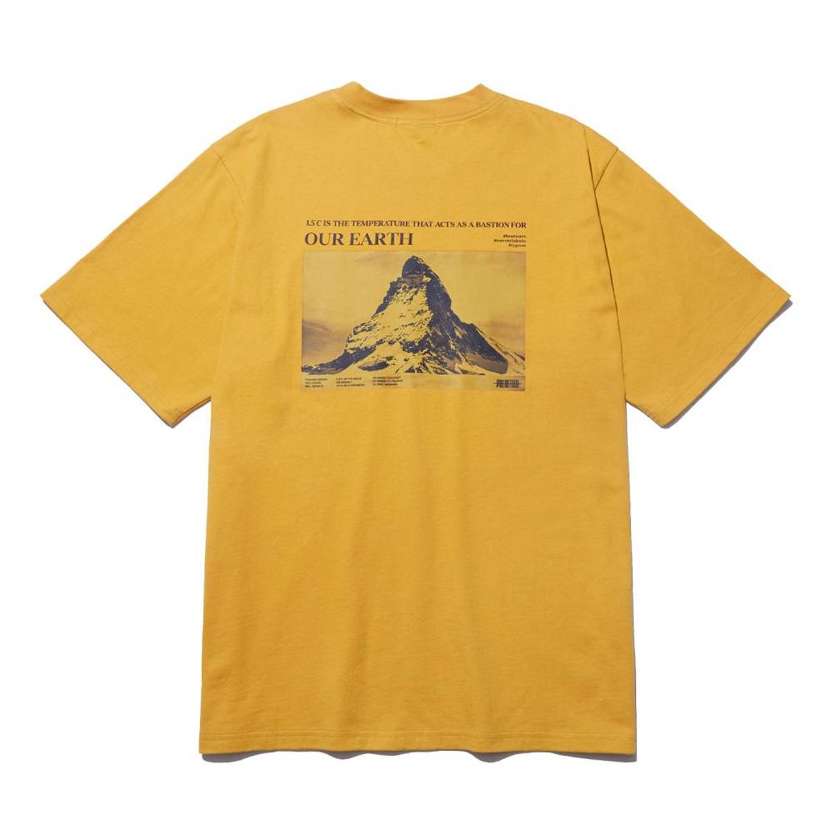 폴루션(POLLUTION) MOUNTAIN PICTURE T-SHIRT
