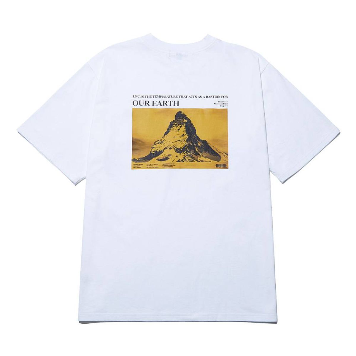 폴루션(POLLUTION) MOUNTAIN PICTURE T-SHIRT