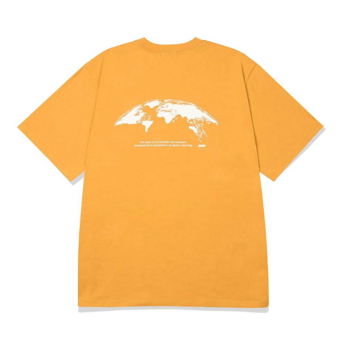 폴루션(POLLUTION) EARTH MONOGRAPHY T-SHIRT