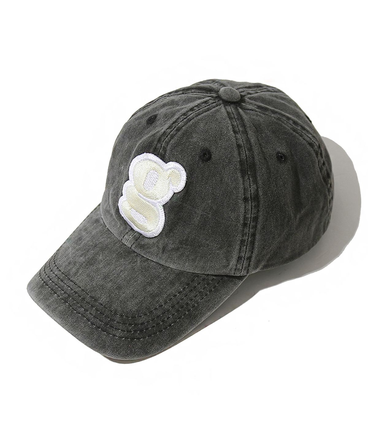 객(GAC) BIG LOGO WAPPEN CAP black