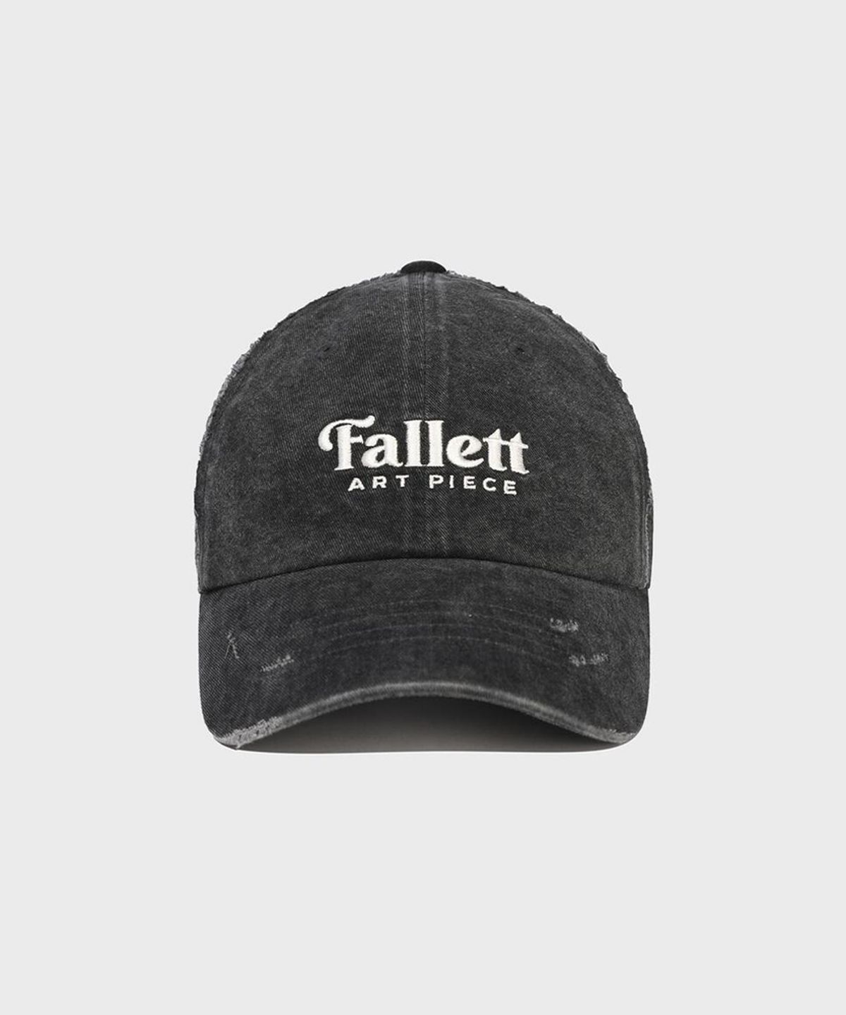 팔렛(FALLETT) 데미지 볼캡 차콜