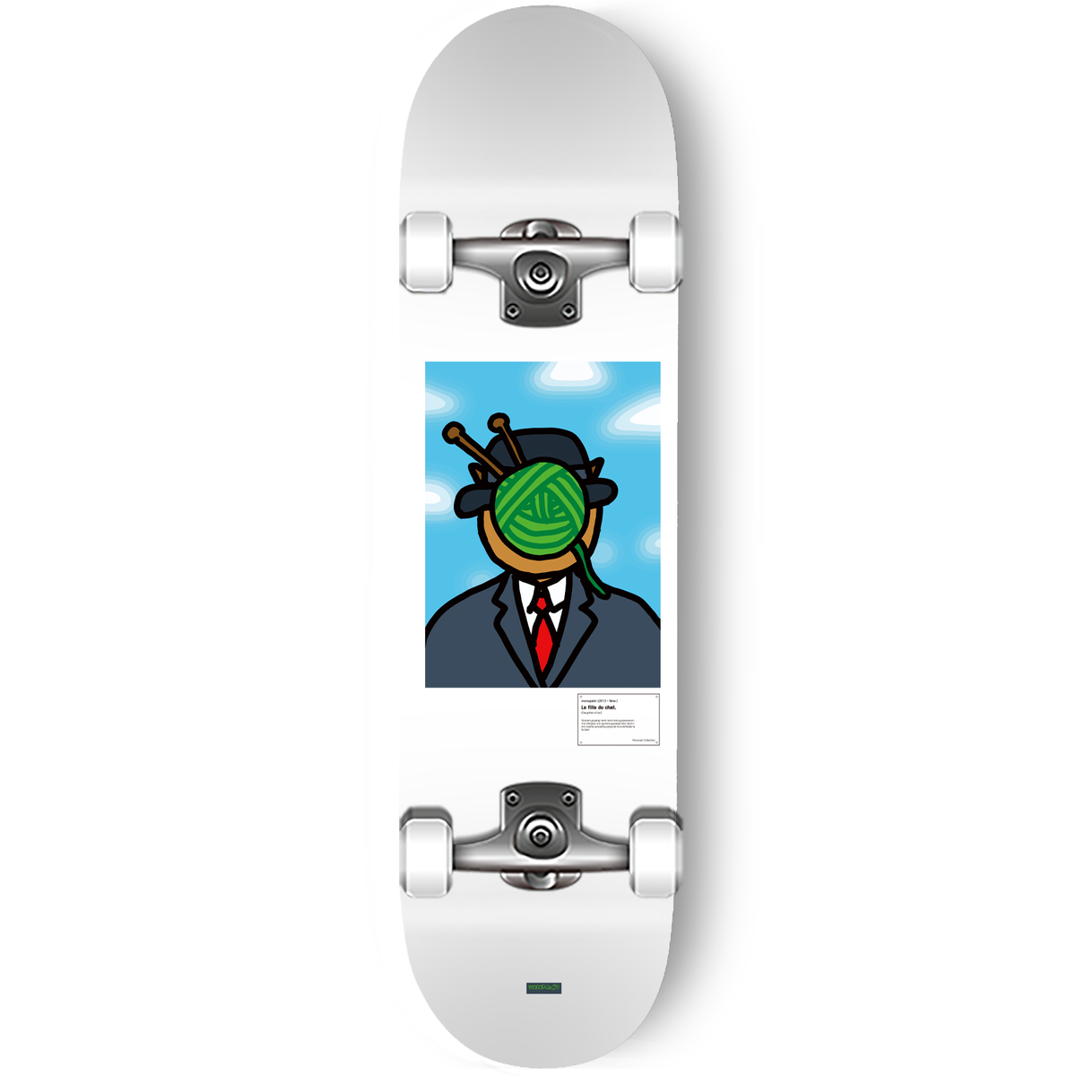 모노파틴(MONOPATIN) le fille du chat skateboard