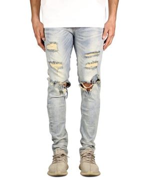 라이트 블루 무파 진