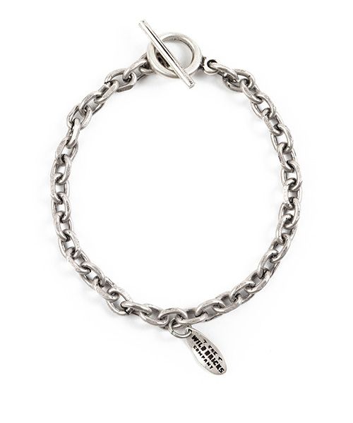 MUSINSA | WILD BRICKS BD CHAIN BRACELET (silver)