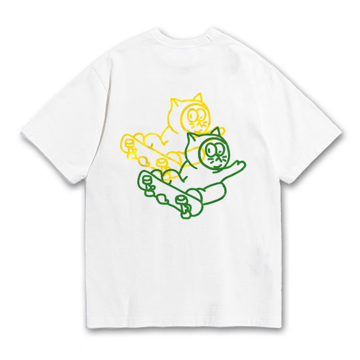 모노파틴(MONOPATIN) night light snow-E grab scotchlite t shirt - WTGR