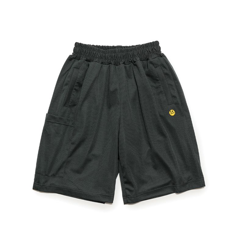 MESH SHORTS CHARCOAL