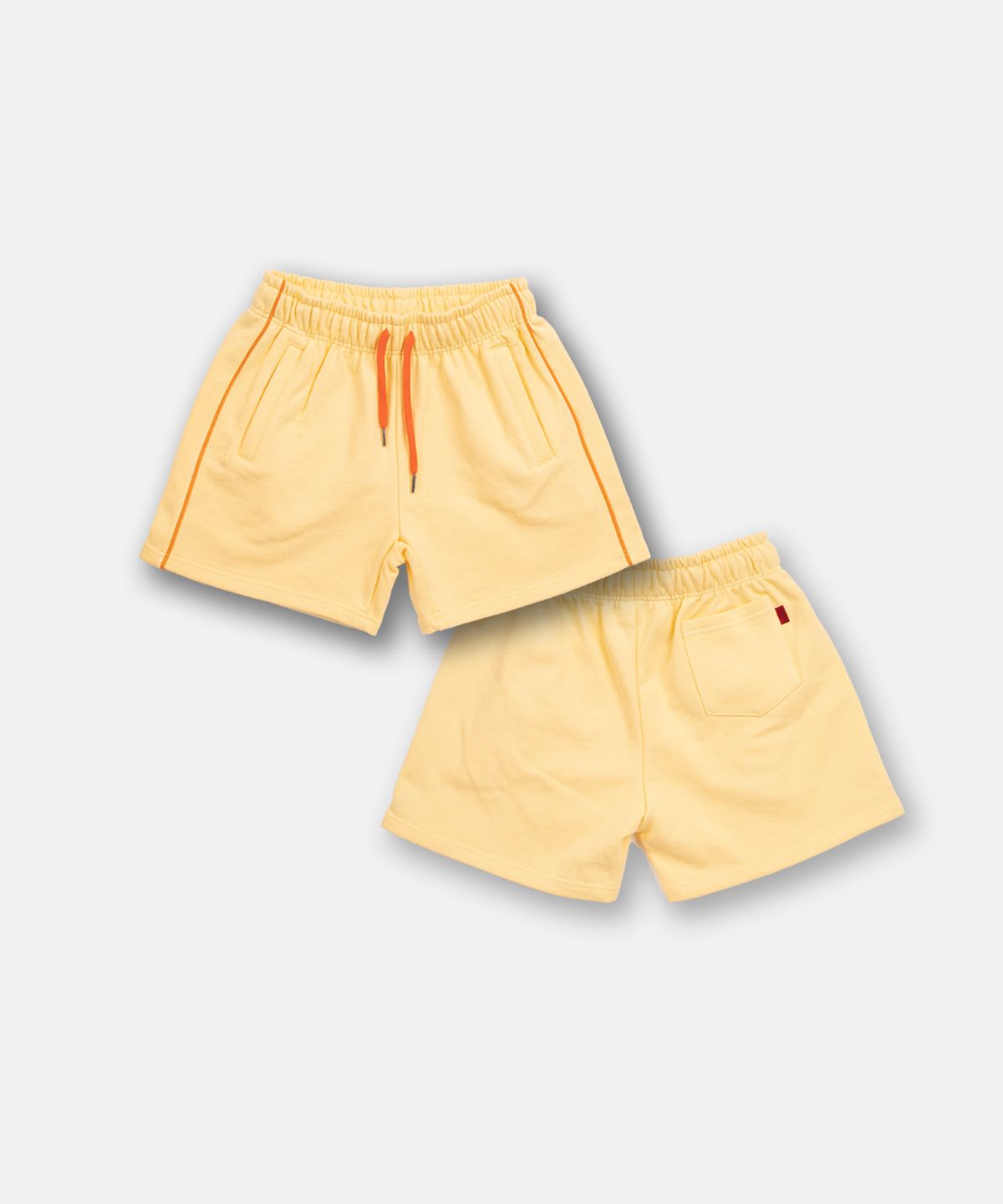 어그로(AGGRO) 소프트 파이핑 숏팬츠 SOFT YELLOW