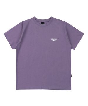 ESSENTIAL LOGO T-SHIRTS (VIOLET)