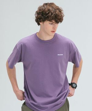 SIGN LOGO T-SHIRTS (VIOLET)