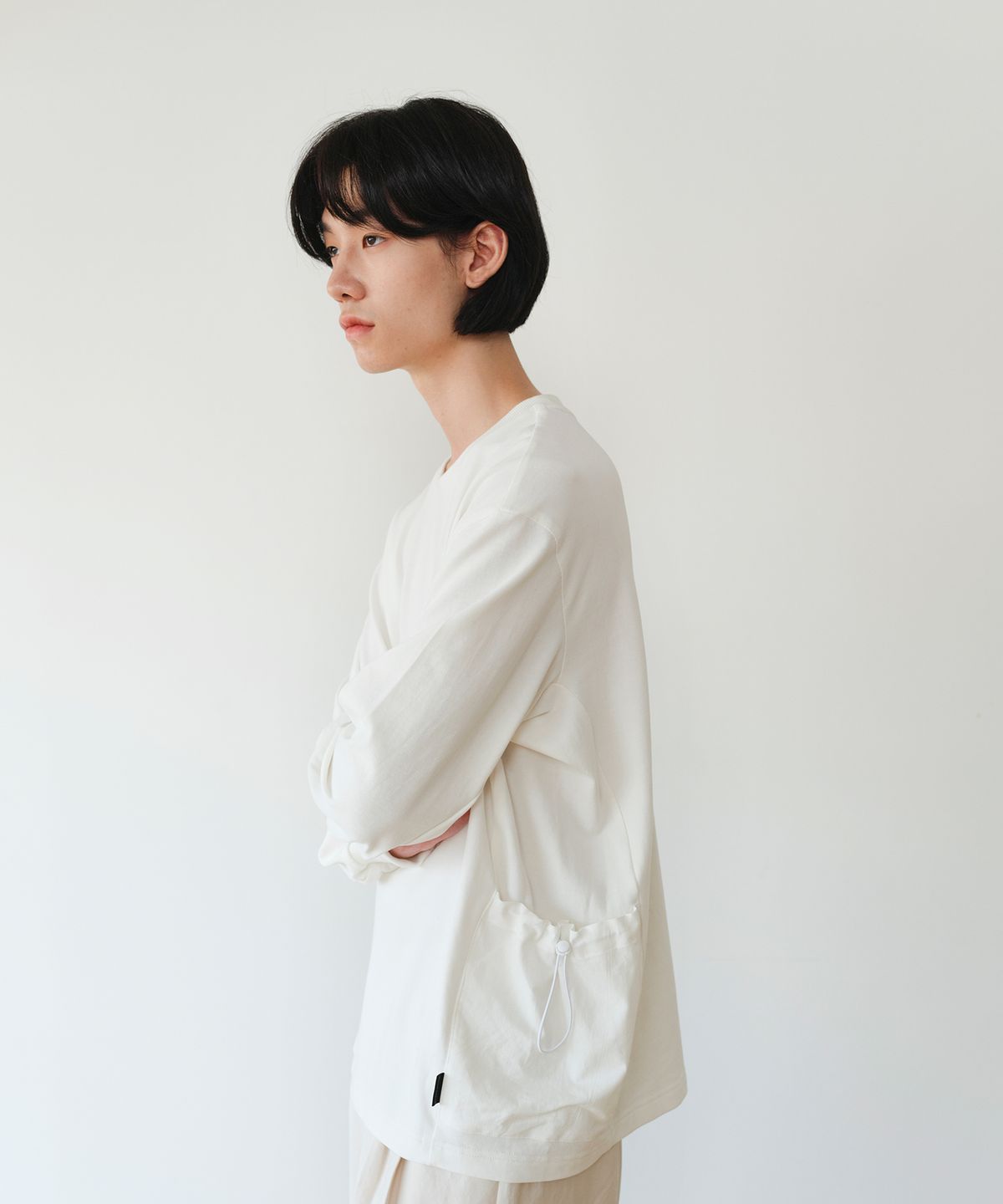 차마스포츠랩(CHAMASPORTSLAB) CSL STRING POCKET LS TEE