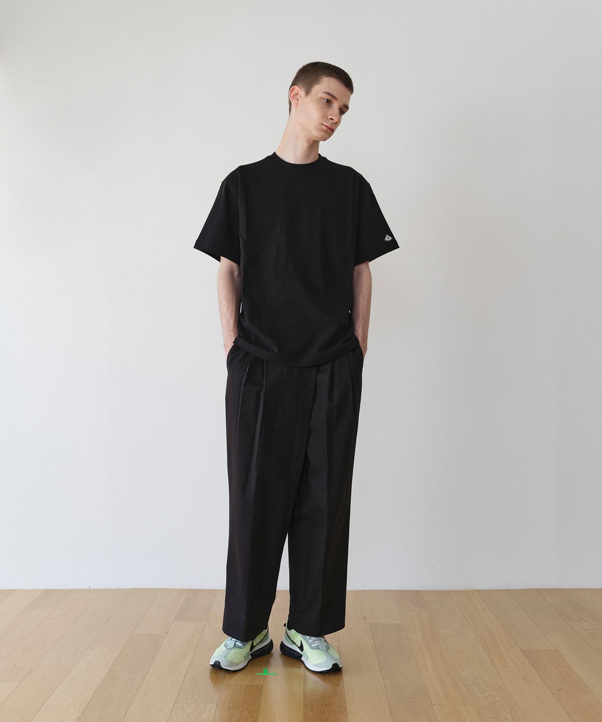 차마스포츠랩(CHAMASPORTSLAB) CSL WRAP PANTS-BLACK