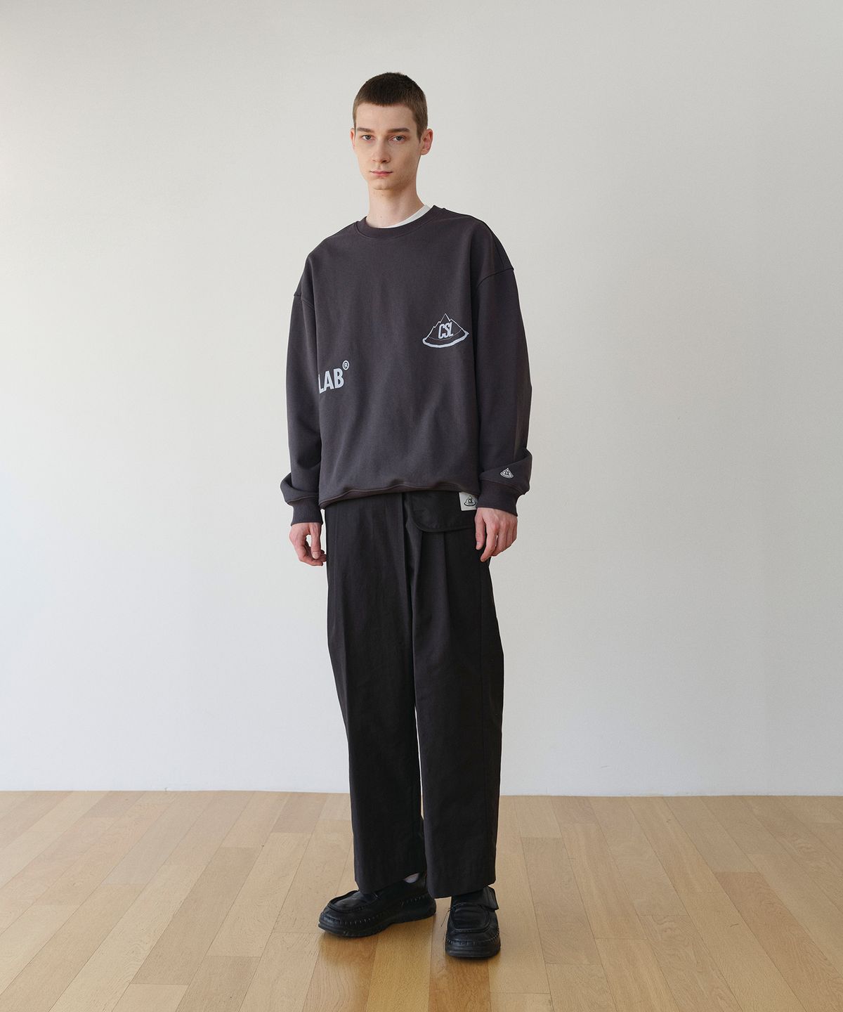 차마스포츠랩(CHAMASPORTSLAB) CSL  POCKET WRAP PANTS-BLACK