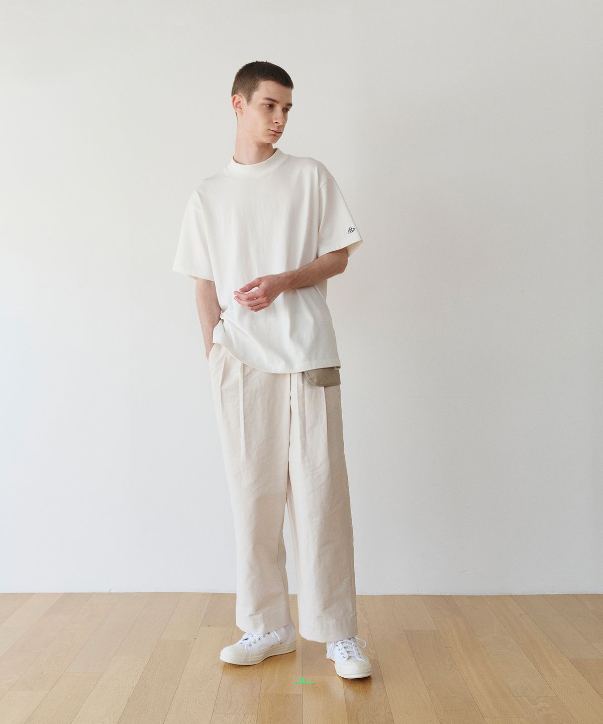 차마스포츠랩(CHAMASPORTSLAB) CSL POCKET WRAP PANTS-ECRU