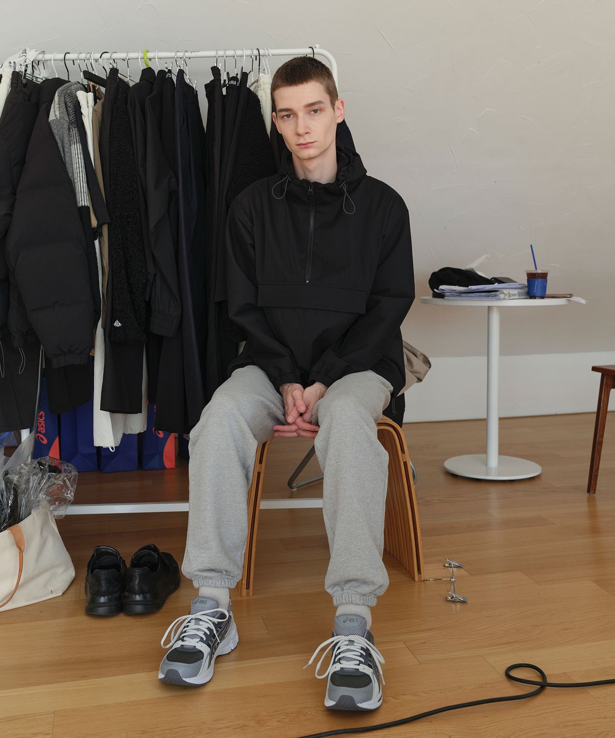 차마스포츠랩(CHAMASPORTSLAB) CSL ANORAK-BLACK