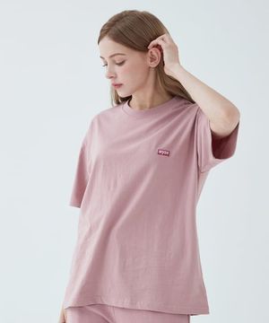 베이직로고 티셔츠 (코랄)