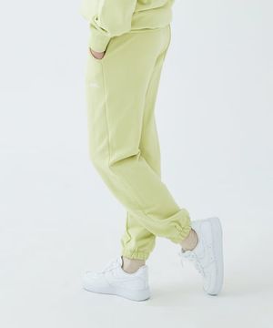 로고 트레이닝 팬츠 (네온 옐로)