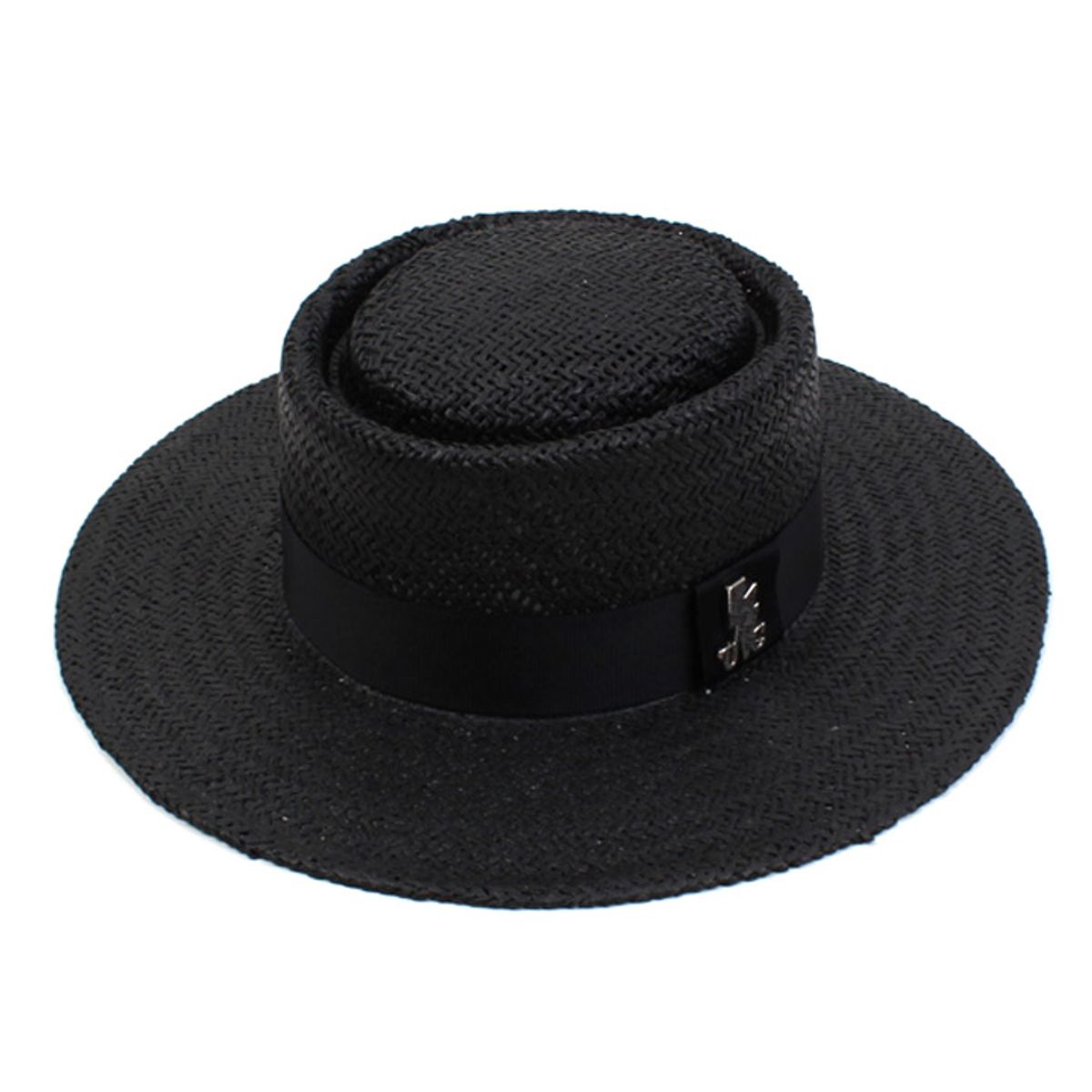 유니버셜 케미스트리(UNIVERSAL CHEMISTRY) Thunder Home Black Summer Fedora 여름페도라