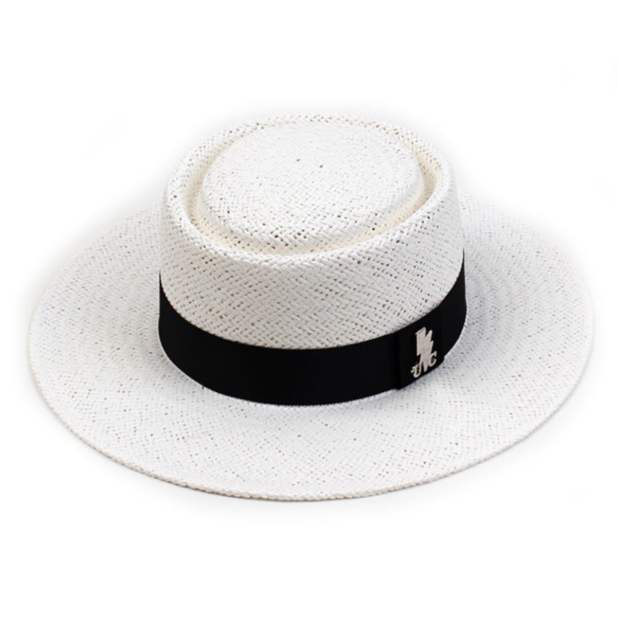 유니버셜 케미스트리(UNIVERSAL CHEMISTRY) Thunder Home White Summer Fedora 여름페도라