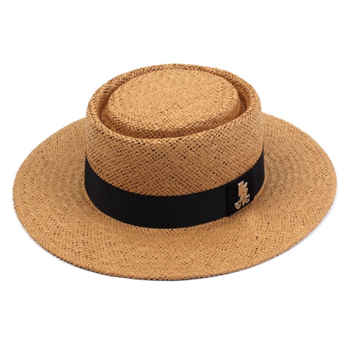 유니버셜 케미스트리(UNIVERSAL CHEMISTRY) Thunder Home Brown Summer Fedora 여름페도라