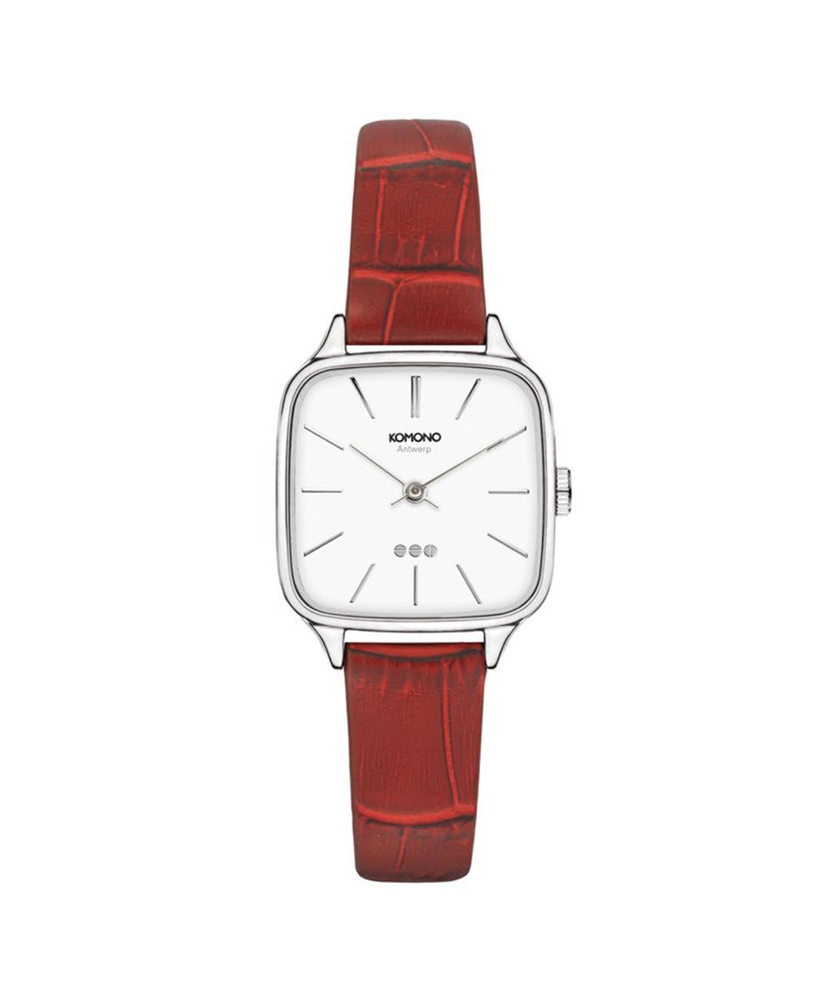 코모노와치(KOMONO WATCH) 케이트 크로코 레드