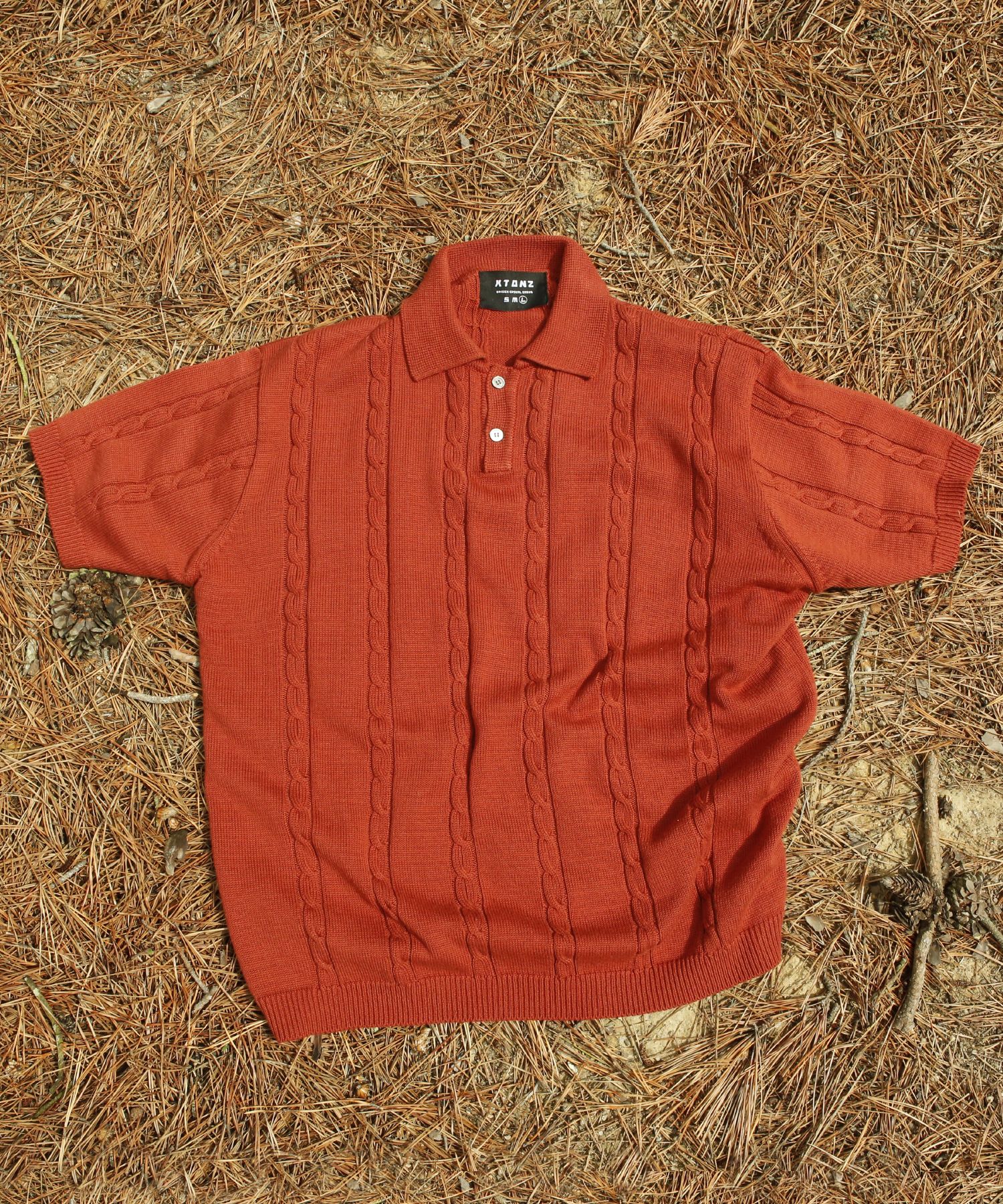 トップスその他 XTONZ XTK016 Dapperdill twist knit BRICK xtk016bi MUSINSA | XTONZ XTK016 Daffodil Twist Knit (BRICK)