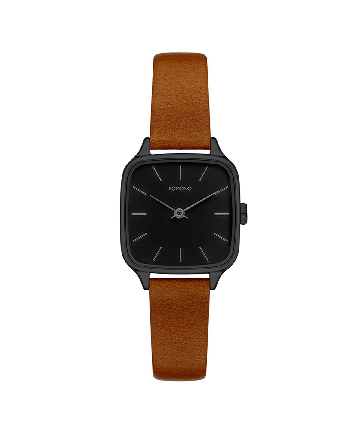 코모노와치(KOMONO WATCH) 케이트 블랙 코냑
