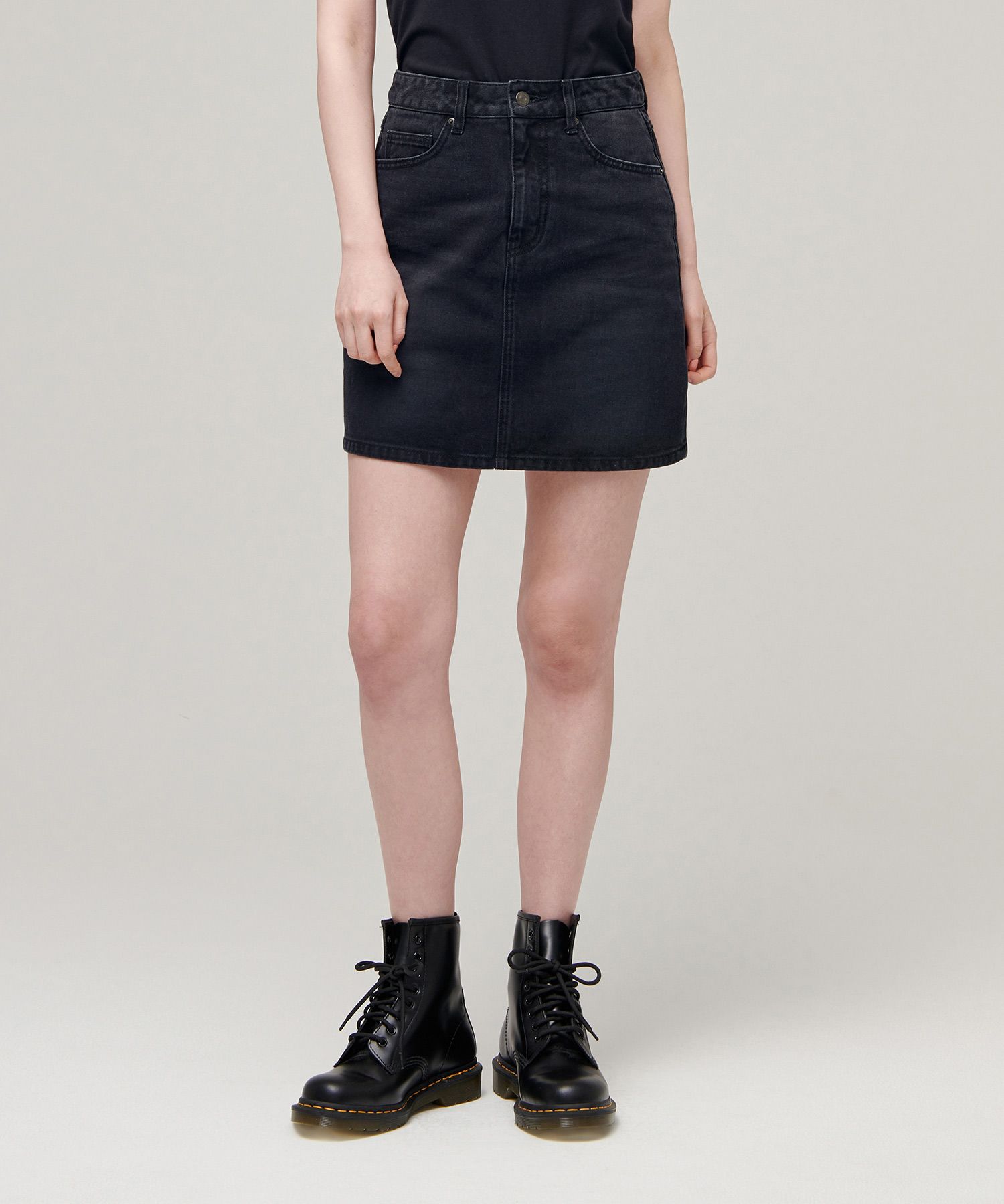 MUSINSA STANDARD ウーマンズ ローライズ デニム ミニスコッツ MUSINSA | MUSINSA STANDARD WOMAN Women's Low Rise Denim Mini