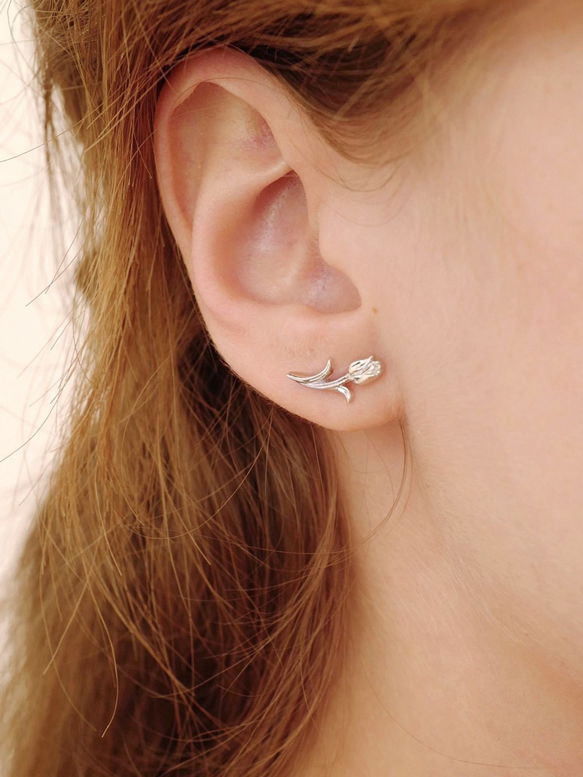 피오레(FIORE) mini tulip earring